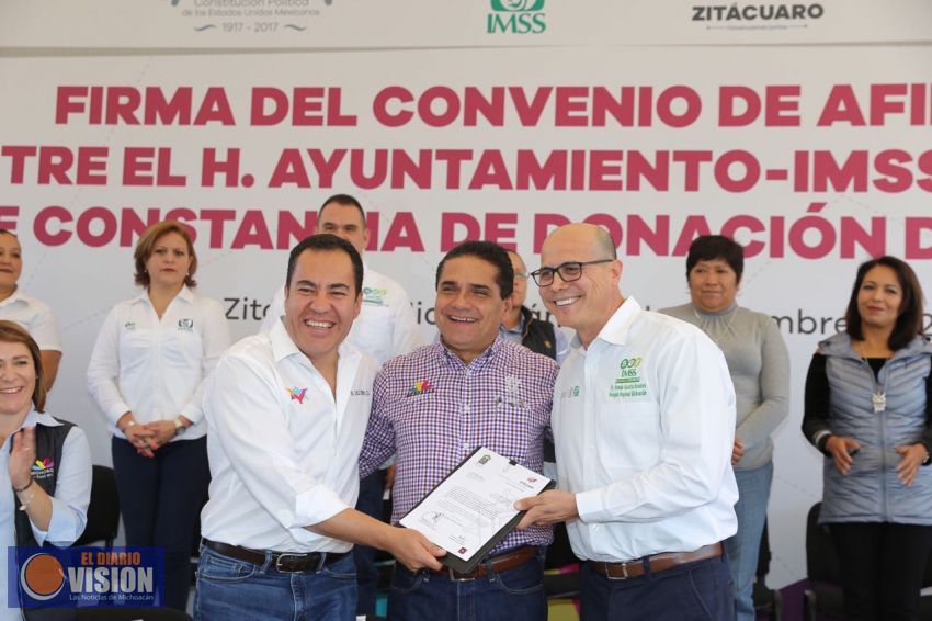 Contará Zitácuaro con Hospital de segundo nivel del IMSS