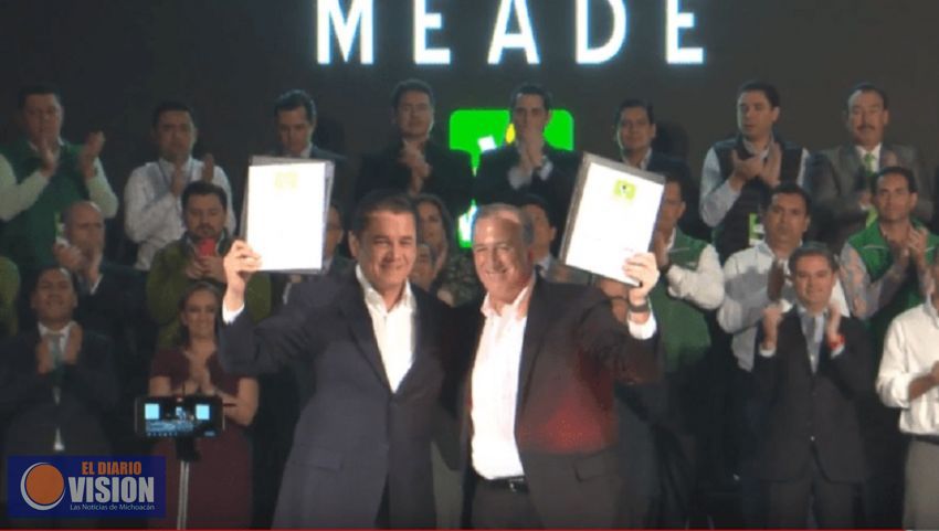PVEM adopta a Meade como precandidato a la Presidencia