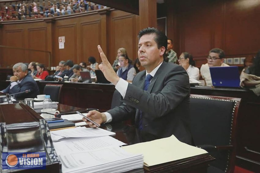 Trabajará Congreso para dar certidumbre  económica con presupuesto de 2018: García Conejo   