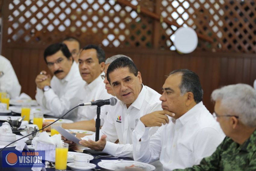 Definen estrategia de seguridad conjunta para la ZEE Lázaro Cárdenas-La Unión