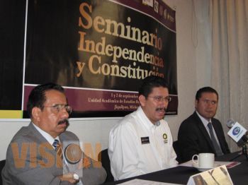 Se llevará a cabo el Seminario Independencia y Constitución