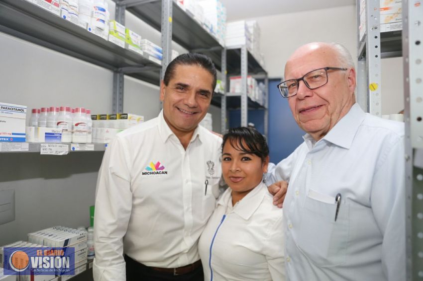 Cumplen Silvano Aureoles y Federación con dignificación de 100% de Centros de Salud en Michoacán 