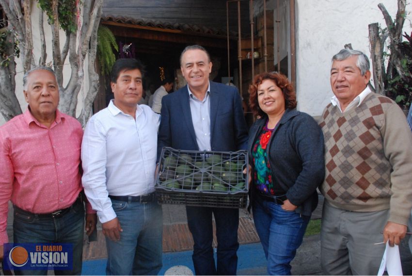 Sigala: organizaciones campesinas refrendan respaldo al Gobierno de Michoacán
