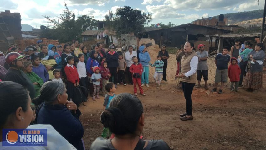 El desarrollo social de Michoacán prioridad para reducir pobreza: Jeovana Alcántar