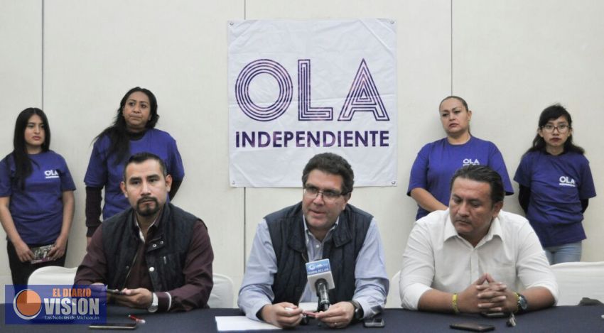 La Ola Independiente desafía el monopolio de los partidos: Ríos Piter