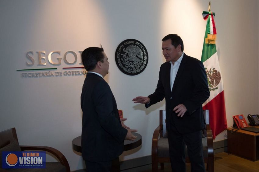 Osorio y PRD acuerdan crear protocolos de seguridad en elección