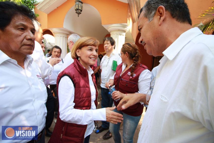 Precandidatos al Senado de Morena exhortan a fortalecer estructuras partidarias