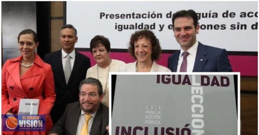 Presenta INE primer tomo de la Guía Elecciones Sin Discriminación