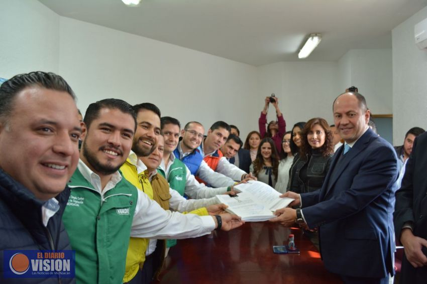 Registran coalición 