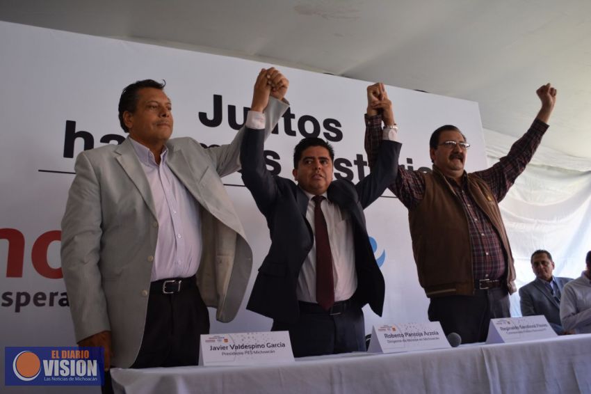MORENA, PES y PT, Formalizan Coalición 