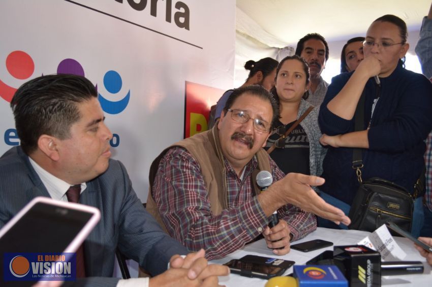 Vamos juntos en 110 municipios por cuestiones técnicas: Reginaldo Sandoval Flores