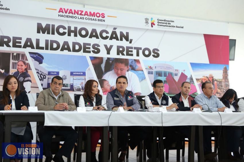 Anuncia Gobernador reforzamiento en estrategia de seguridad para Zamora 