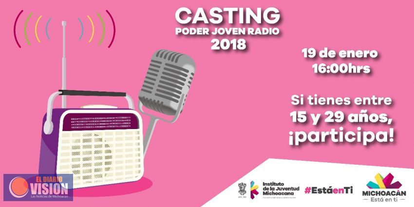 Aperturan convocatoria para que jóvenes participen en programas de radio