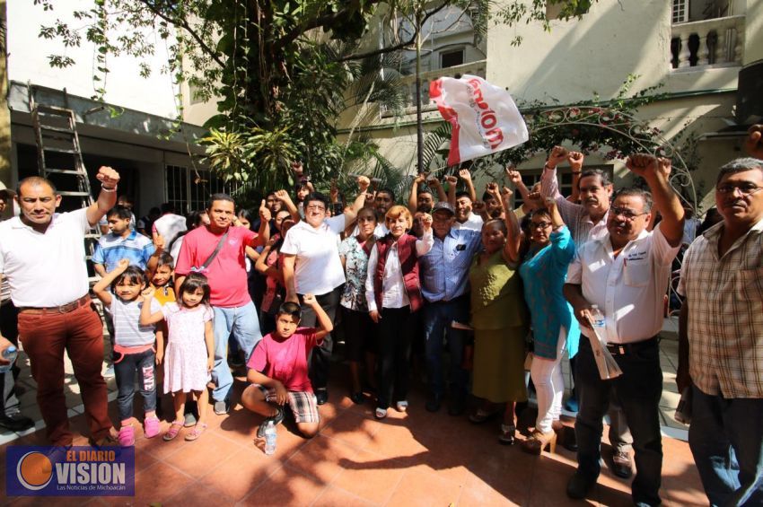 Promueven la unidad y estructuras de Morena en Lázaro Cárdenas