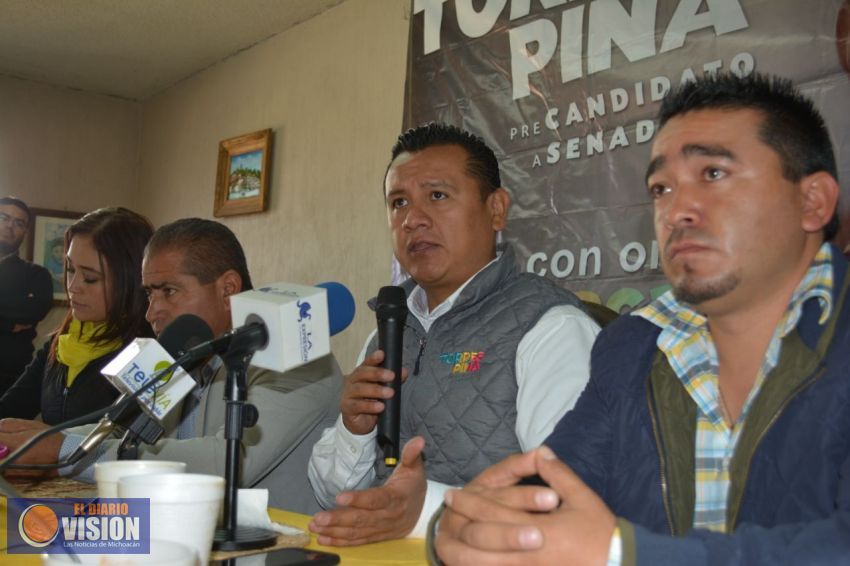 Carlos Torres Piña ha gastado el 45% de los 2 millones 600 mil pesos de tope