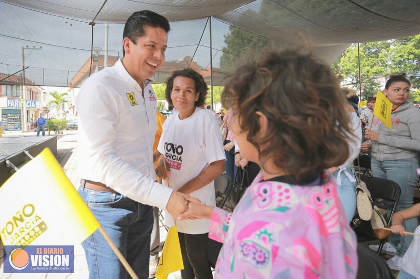 A una recuperación total de Tierra Caliente, se compromete García Conejo