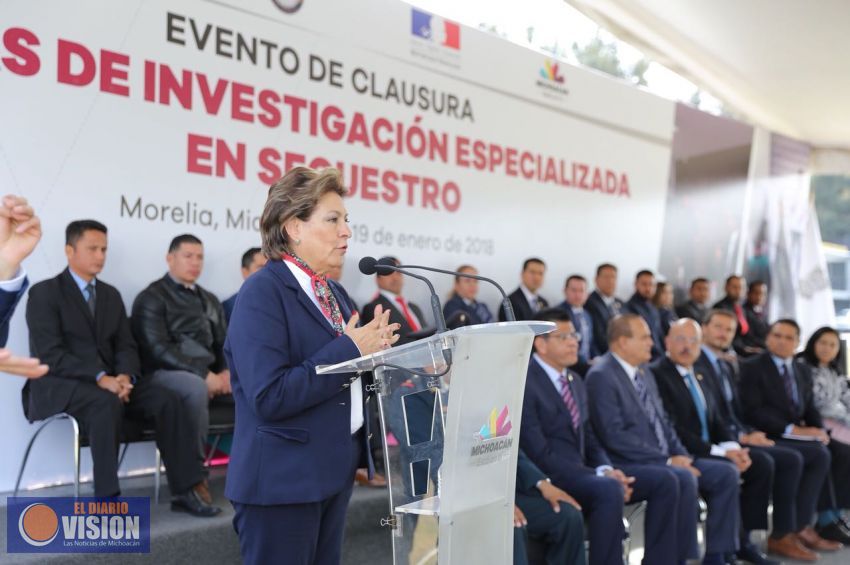 Disminuye 67% secuestro en Michoacán gracias a políticas de Silvano: Isabel Miranda de Wallace