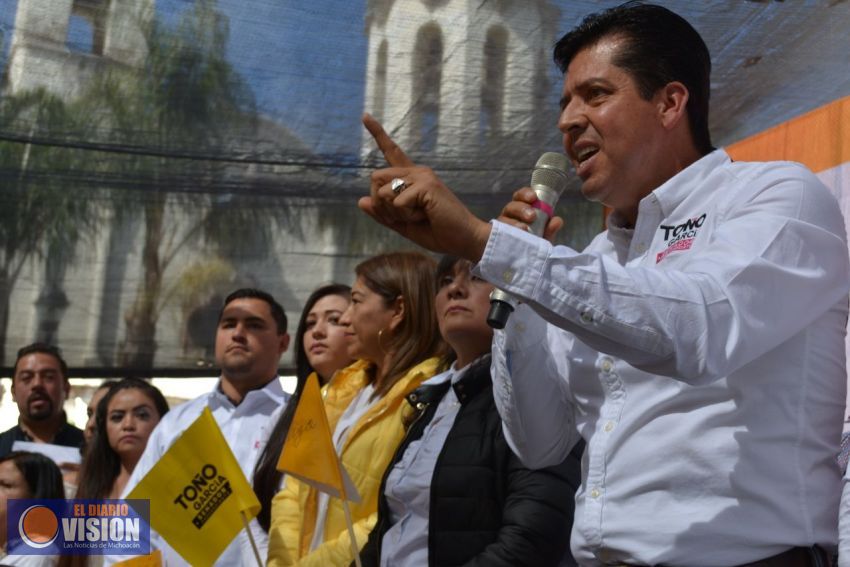 Plantea Toño García incremento presupuestal a estados y municipios