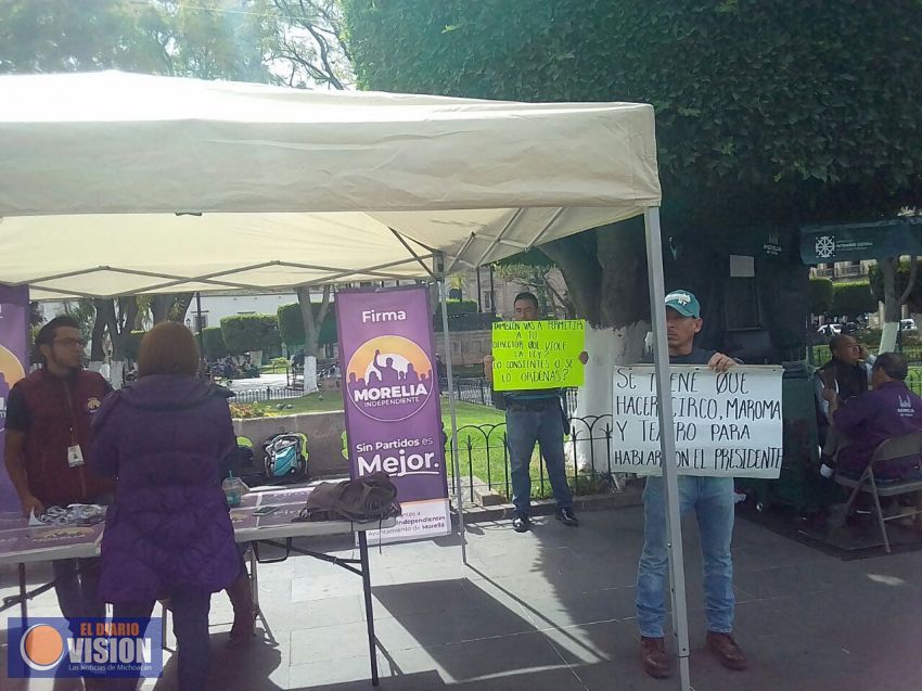 Contrastes en la campaña de recolección de firmas de Alfonso Martínez