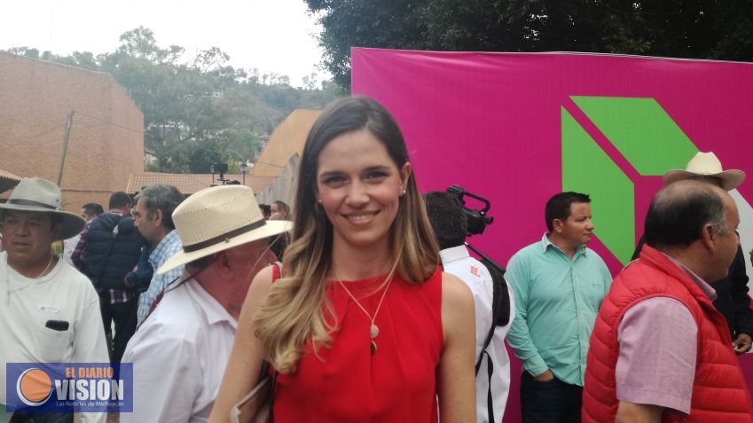 Daniela de Los Santos se registrará el primero de febrero por la Alcaldía de Morelia 
