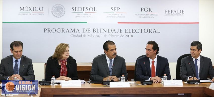 Atestigua INE firma de Convenio entre Sedesol, PGR-Fepade y SFP para prevenir uso de padrones 