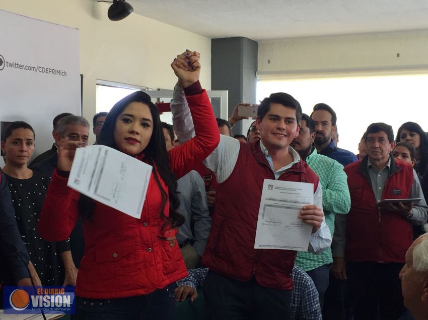 Antonio Ixtláhuac y Xóchitl Ruíz, la formula para el Senado por el PRI Michoacán