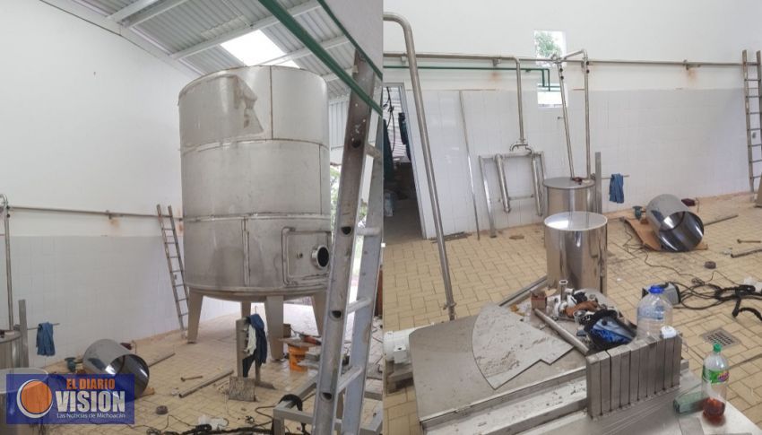 Listo, el centro de acopio lechero de Tepalcatepec: Sigala