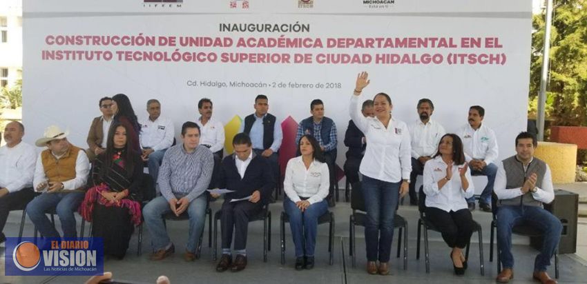 En Michoacán se consolidan acciones en favor de la gente reconoce Jeovana Alcántar