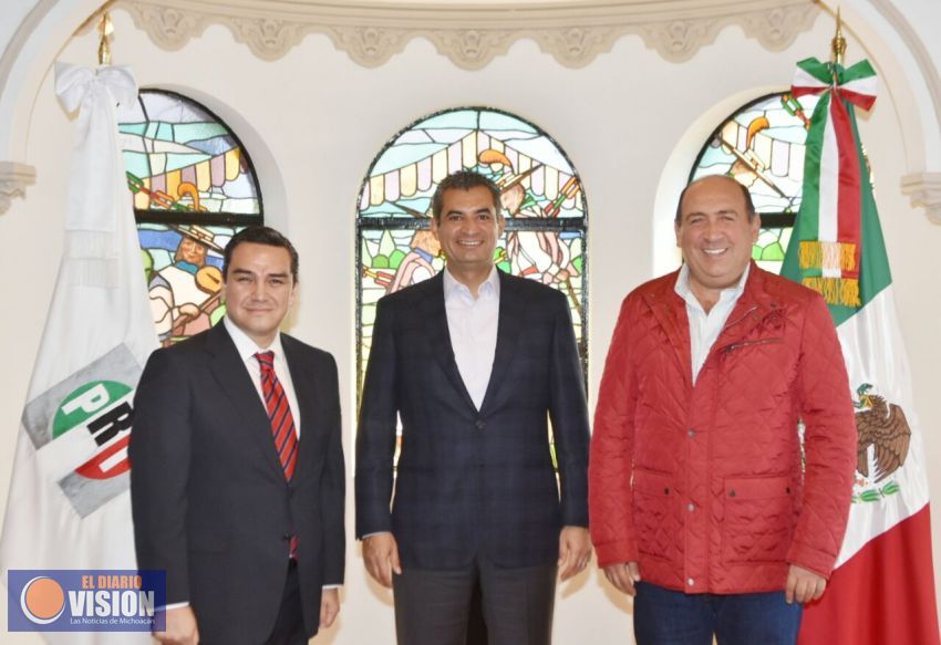 Enrique Ochoa nombra a Rubén Moreira como nuevo Secretario de Organización del PRI