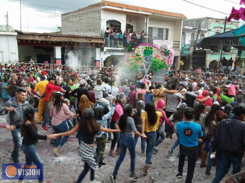 Carnavales en Michoacán, tradición centenaria: Sectur