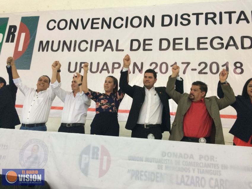 Eligen candidatos del PRI por el método de Convención de Delegados