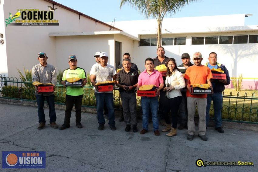 José Luis Vega Torres, da inicio al programa de prevención, control y combate de incendios 
