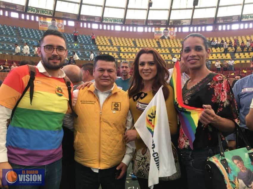 Liderazgos del PRD deben pasar del discurso a los hechos: diversidad sexual