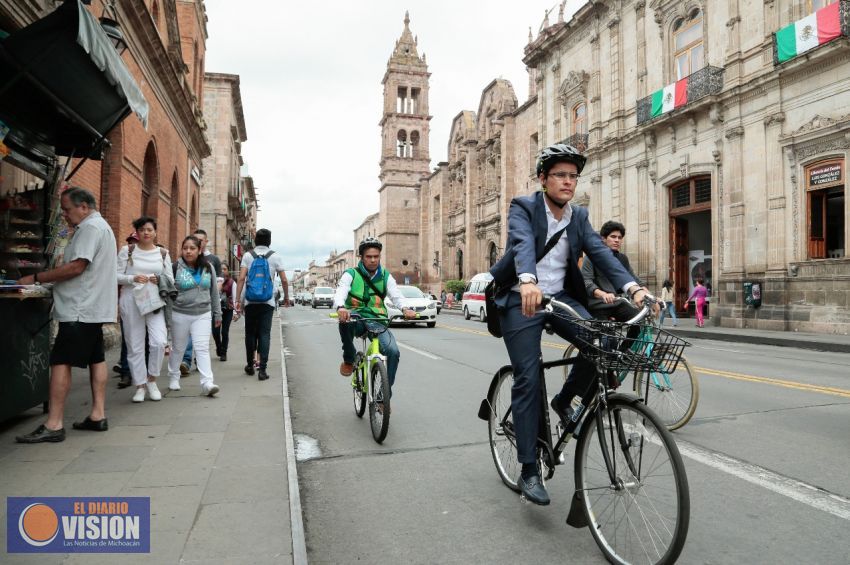 Seguimos promoviendo la movilidad no motorizada:   Miguel Ángel Villegas