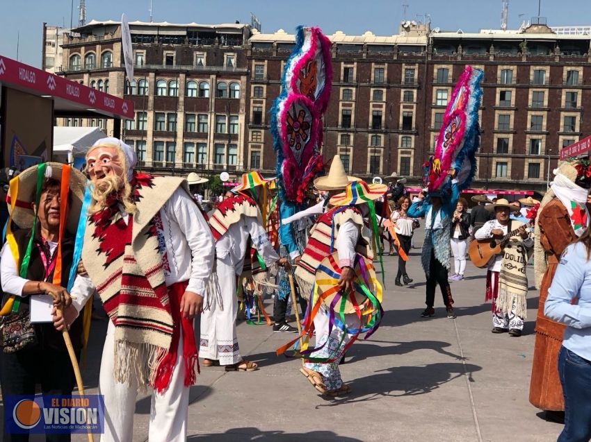 Participación de Michoacán en el evento México en el Corazón de México, supera expectativas