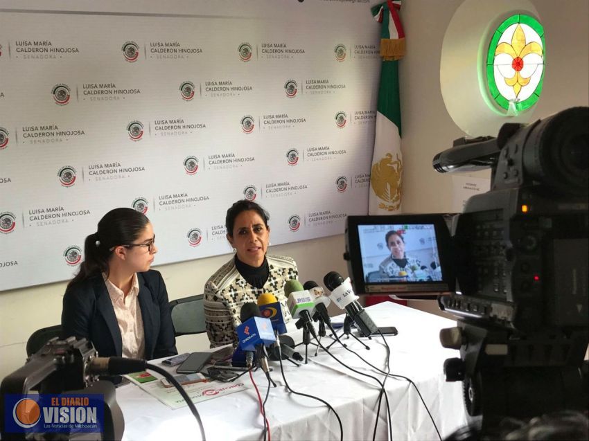 Presenta Luisa María Calderón agenda legislativa, destaca el trabajo con Jóvenes 