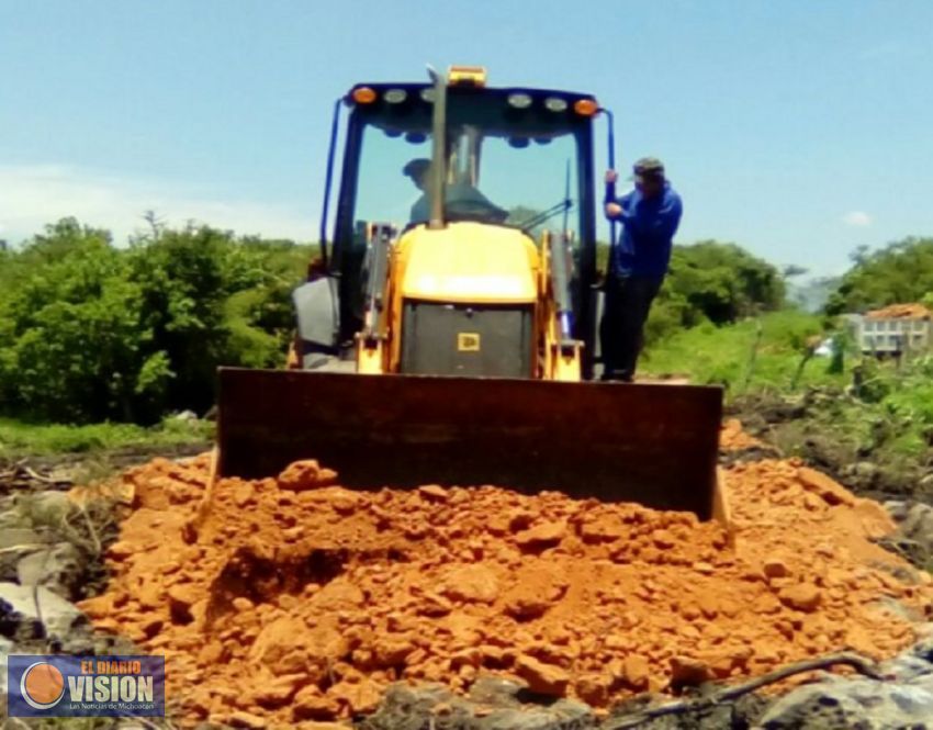 Invirtió Sedrua 18 mdp en obras rurales en la Meseta Purépecha