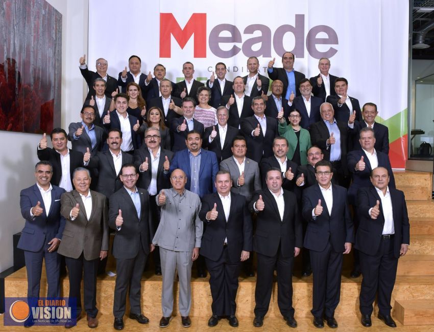 Meade presentó a sus coordinadores estatales; en Michoacán suma a Víctor Manuel Tapia Castañeda