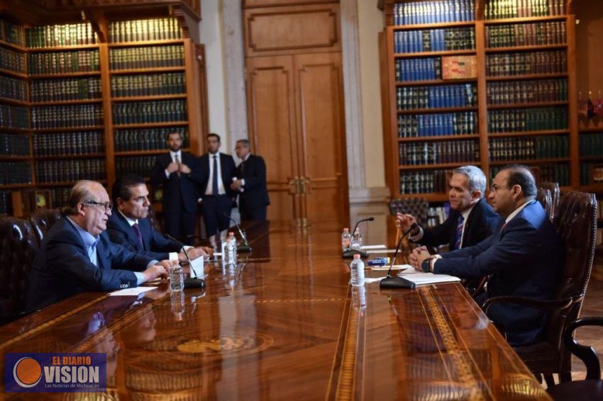 Fortalece Gobernador Silvano Aureoles alianzas con Federación por la seguridad de Michoacán