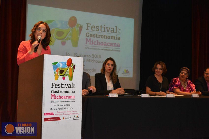 Anuncian el Primer Festival de la Gastronomía Michoacana 
