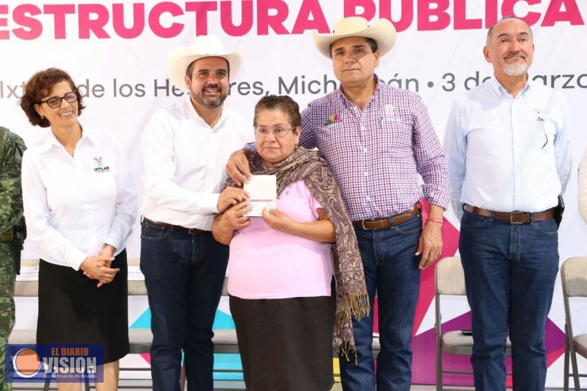 Entrega Gobernador 79 visas a Palomas Mensajeras y obras por más de 12 MDP en Ixtlán
