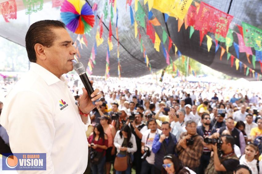 Michoacán, ejemplo de solidaridad, humanidad y sensibilidad: Gobernador