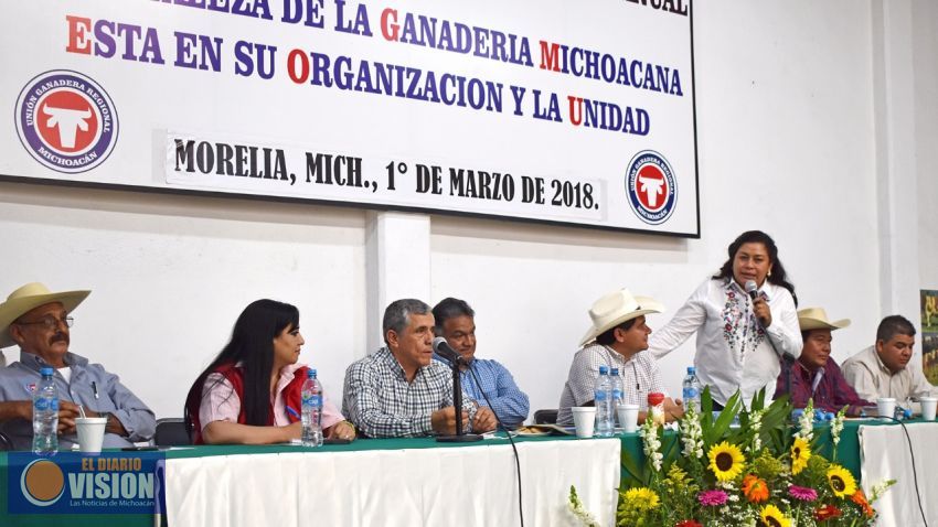 Belinda Iturbide manifiesta respaldo al sector ganadero 
