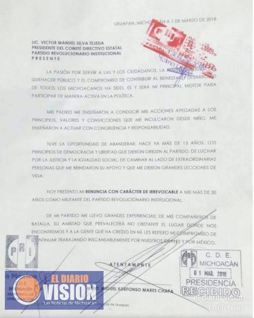 Sale del PRI, Ildefonso Mares Chapa, se suma al PES con miras electorales 