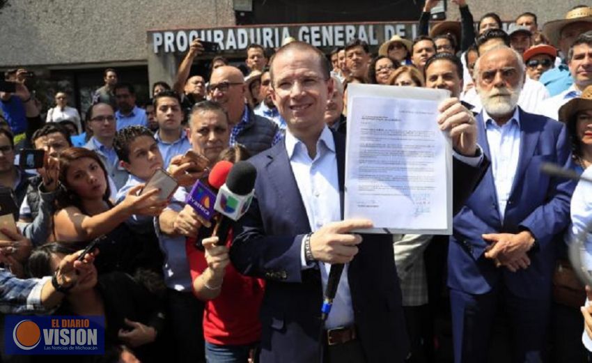 Entrega el PRI a la OEA carta y expediente de investigación sobre Anaya