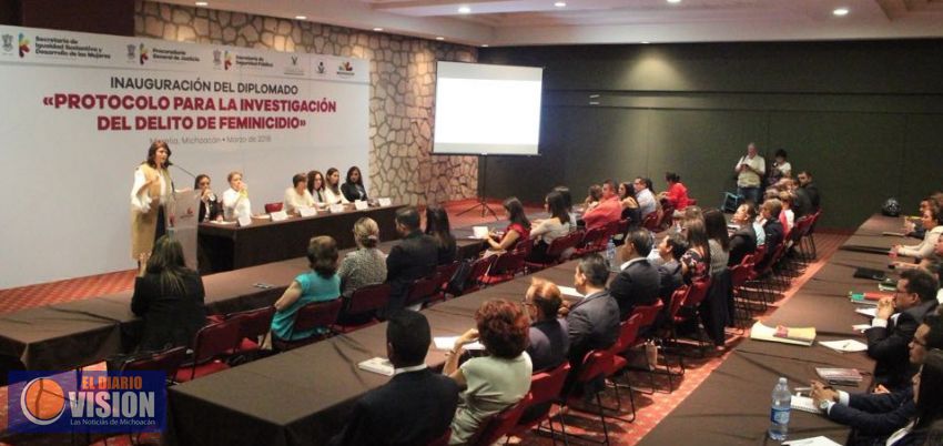 Seimujer inicia diplomado para la investigación del delito de feminicidio