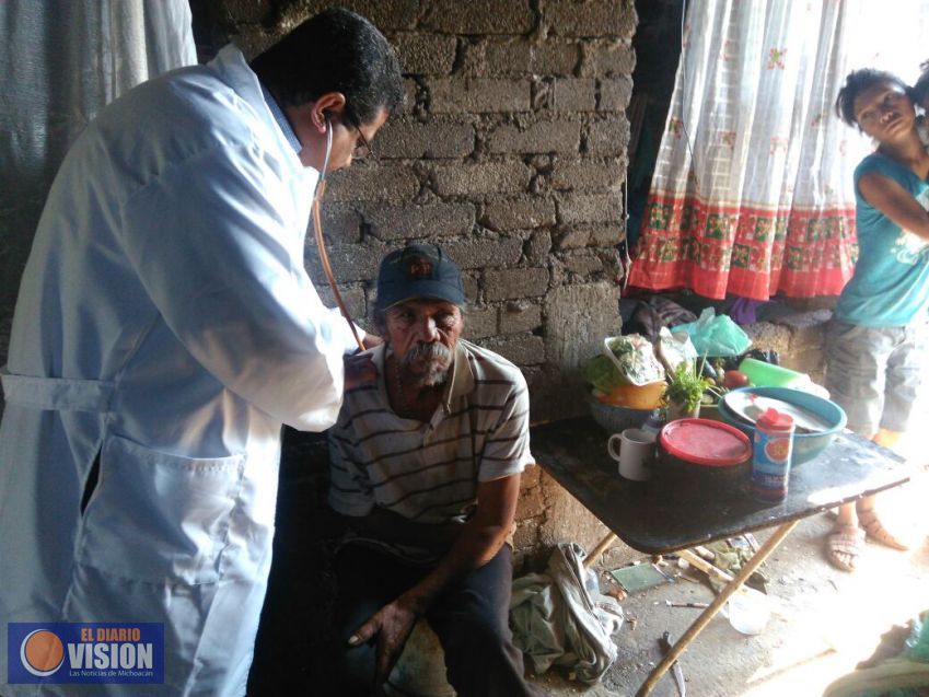 Médico en Tu Casa llega a más de 600 mil michoacanos y michoacanas