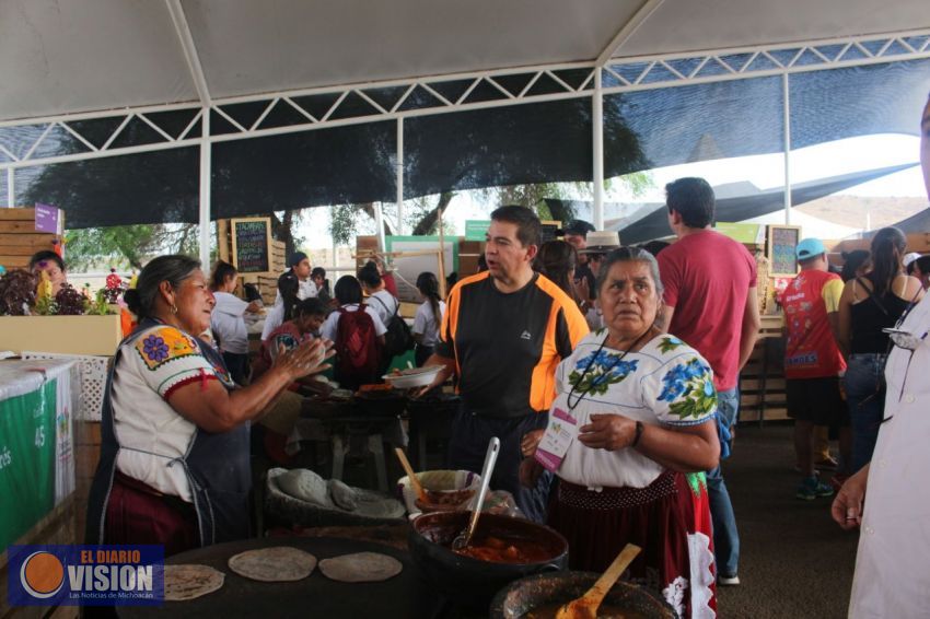 Último día del Festival de la Gastronomía Michoacana