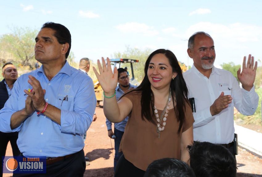 Infraestructura urbana en Jacona, mejora desarrollo social: Noemí Ramírez
