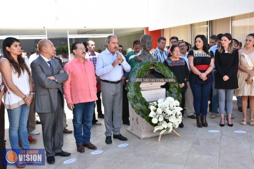La lucha social de Luis Donaldo Colosio sigue.vigente en el priismo michoacano: Víctor Silva 